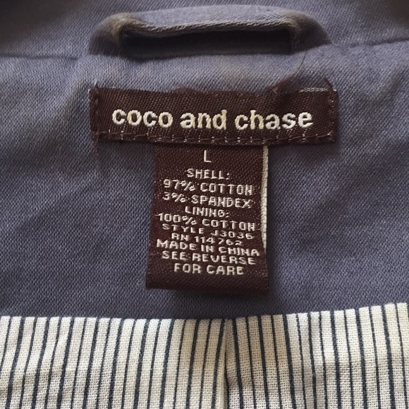 Polished cotton shortsleeved jacket - Picture 2 of 3